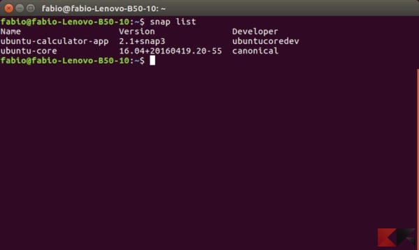 Come gestire i pacchetti snap su Ubuntu 16.04