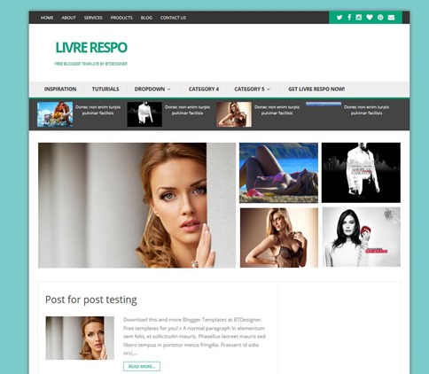 I migliori 170+ Modelli Responsive Gratis per Blogger.