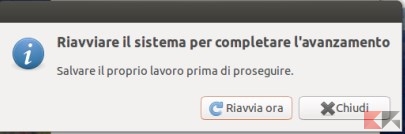 Aggiornare Ubuntu alla versione successiva (16.04)