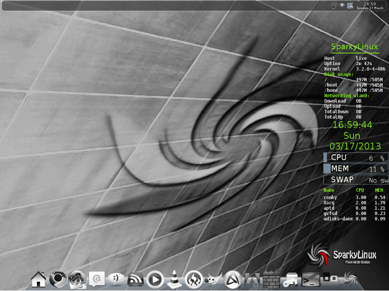 Rilasciata SparkyLinux 3.5 una distro stabile e molto versatile.