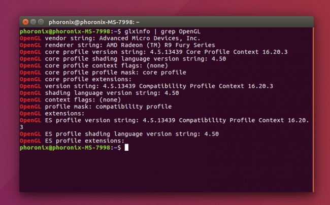 AMDGPU-PRO BETA 2 Driver funziona correttamente su Ubuntu 16.04