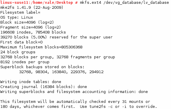Logical Volume Manager