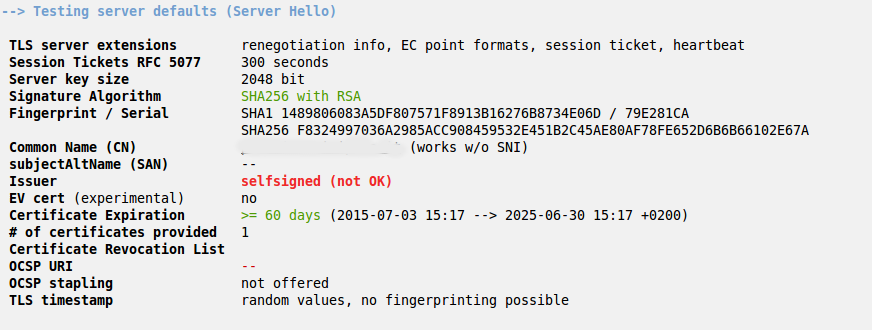 Handshake Failure - Help me !