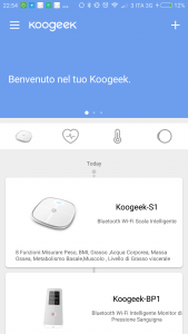 Koogeek S1: bilancia smart con Bluetooth e WiFi