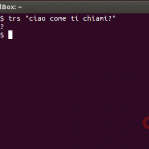 Come tradurre da terminale con Google Translate