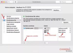 Guida alla condivisione di rete