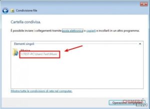 Guida alla condivisione di rete