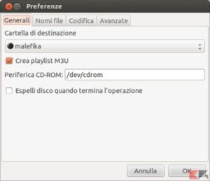 Come convertire CD audio in mp3 con Linux