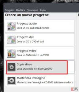 Creare ISO da DVD o CD su Windows e Linux
