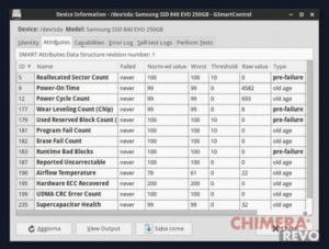 Controllare la salute dell’hard disk in Linux