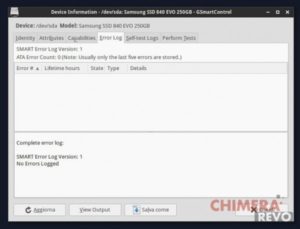 Controllare la salute dell’hard disk in Linux