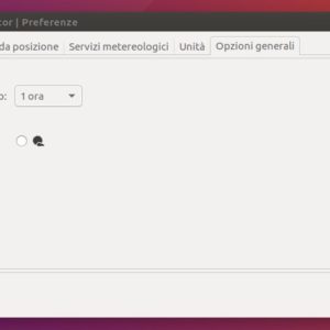 Come aggiungere il meteo su Ubuntu