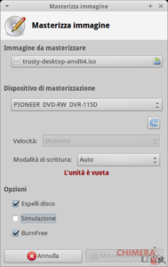 Come masterizzare ISO