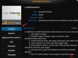 LivestreamsPro: come aggiungere liste XML a Kodi per i canali TV