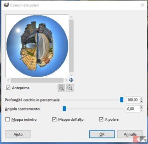 Come creare foto pianeta partendo da una panoramica