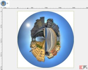 Come creare foto pianeta partendo da una panoramica