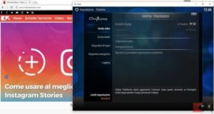 Kodi in finestra su Windows, MacOS e Linux