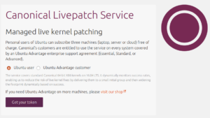 Canonical rilascia il servizio Livepatch per tutti