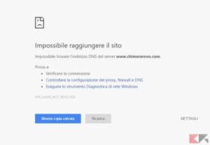 Errore DNS: cosa fare se non funzionano
