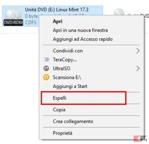 Come montare file ISO in Windows e Linux