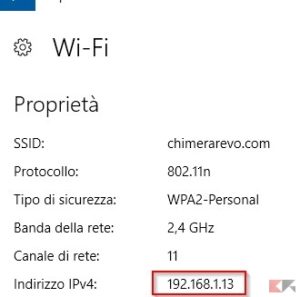 Come visualizzare indirizzo IP (locale e pubblico)