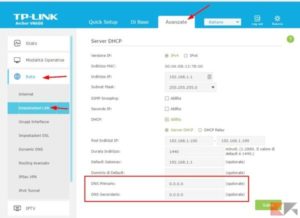 Come cambiare i DNS nel router
