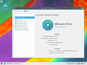 Nasce KDE neon User LTS Edition basata su KDE Plasma 5.8 LTS