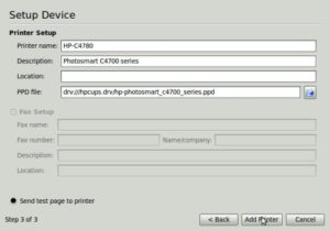 Installare una stampante WiFi su OpenSuse 42
