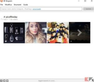 4K Stogram: scaricare foto da Instagram