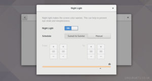 Night Light: nuova funzione di GNOME 3.24 per dormire meglio