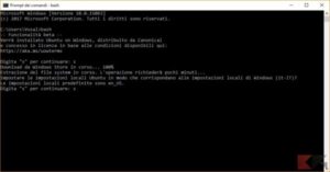 Come installare la Bash di Linux su Windows 10