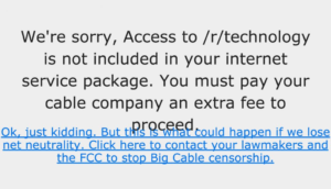 Tutti insieme per la Net Neutrality