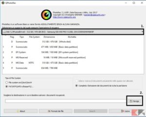 Recuperare foto cancellate da microSD