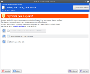 CZIP X - Crittografia affidabile per attività quotidiane
