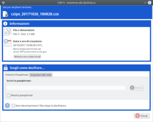 CZIP X - Crittografia affidabile per attività quotidiane