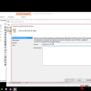 Come spegnere il PC a una certa ora