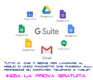 GSuite tutto ciò che ti serve per lavorare al meglio in unico pacchetto: i documenti.