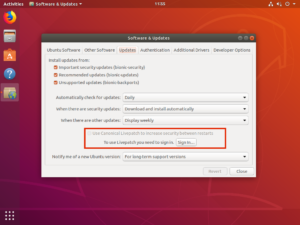 Ubuntu 18.04: la funzione di live patching del kernel made simple