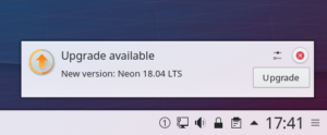 KDE neon: Testiamo l'avanzamento di versione a Bionic (only the brave)