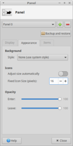 Rilasciato Xfce4-Panel 4.13.4