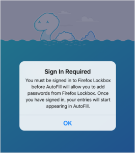Le novità in Firefox 66.0: Firefox Lockbox