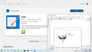 Kate e Okular sbarcano sul Microsoft Store di Windows 10