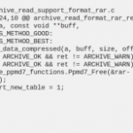 Grave vulnerabilità in Libarchive: coinvolti Linux, FreeBSD e NetBSD