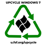 UPCYCLE Windows 7: la richiesta della Free Software Foundation (FSF)