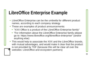 LibreOffice offrirà una edizione Personal ed una Enterprise