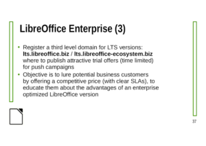 LibreOffice offrirà una edizione Personal ed una Enterprise