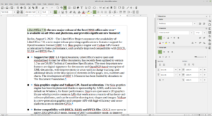 The Document Foundation lancia LibreOffice 7.0: ecco tutte le novità!
