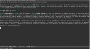 GNU Emacs 27.1, ufficiale la nuova versione del text editor avanzato