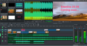Ufficiale Kdenlive 20.08: nuovi layout, audio workflow e gestione cache