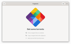 Fragments, un client BitTorrent moderno per GNOME